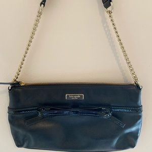 Kate spade purse with black bow